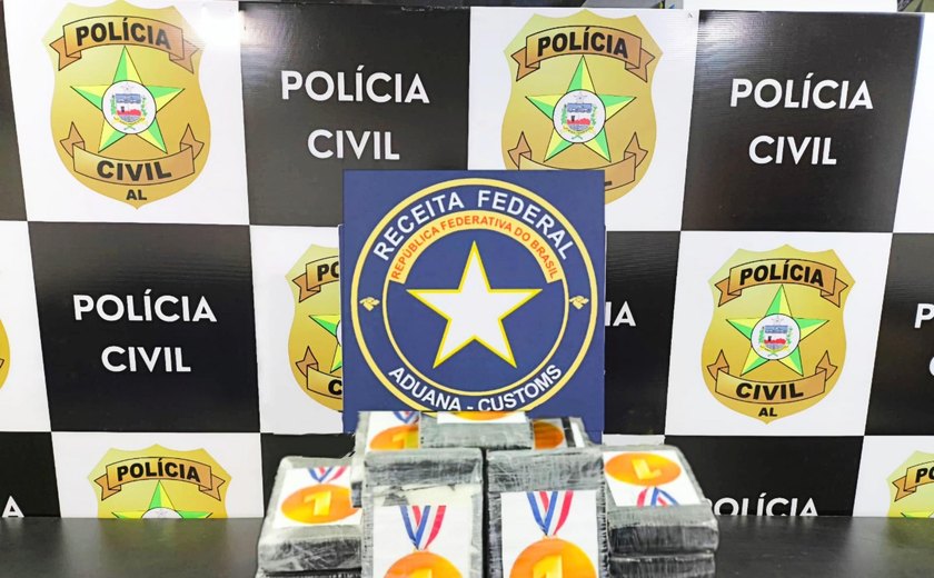 Operação em Maceió apreende 20kg de cocaína, avaliada em R$ 1 milhão