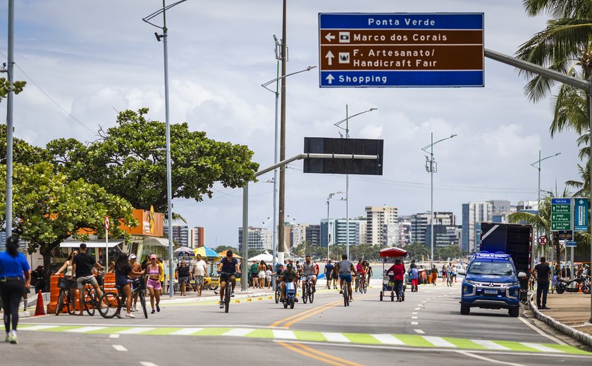 Rua Aberta movimenta economia e oferece diversão e lazer a maceioenses e turistas