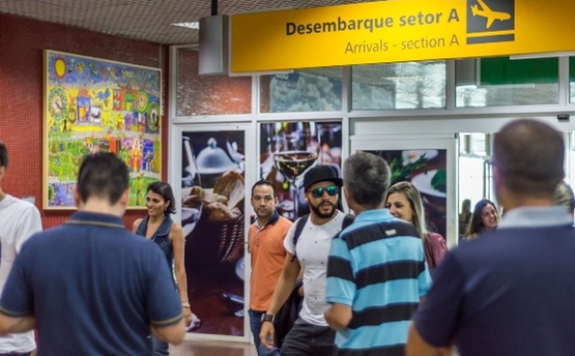 Número de passageiros no Aeroporto Zumbi dos Palmares cresce 6,5% em junho