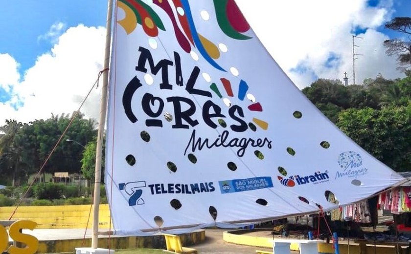 Ruas de Milagres ganham mais vida com Projeto Mil Cores