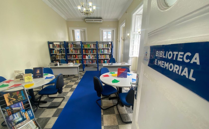 Biblioteca da Assembleia tem vasto acervo aberto ao público