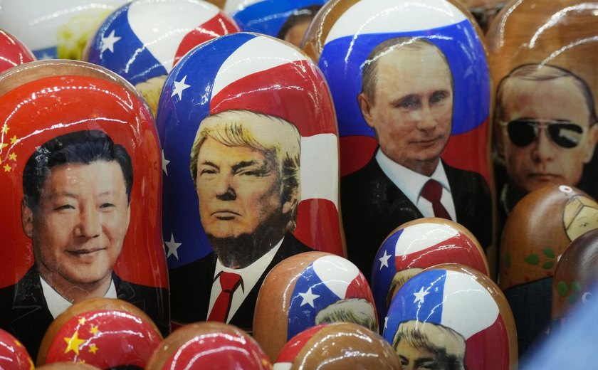Revista americana mostra como Rússia, China e EUA dividiriam mundo entre si (FOTO)