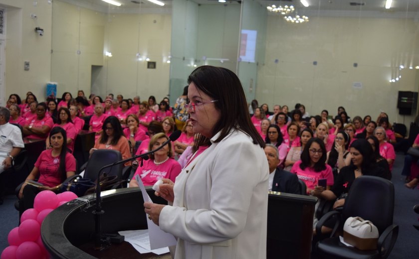 Outubro Rosa: Sessão especial alerta sobre prevenção, diagnóstico e tratamento do câncer de mama
