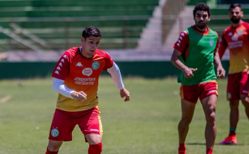 Guarani faz trabalho intensivo para ter Bruno José contra o Criciúma na Série B