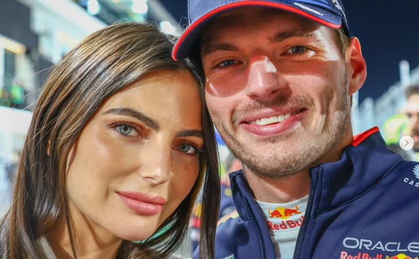 Verstappen anuncia gravidez de Kelly Piquet: 'Nosso pequeno milagre'