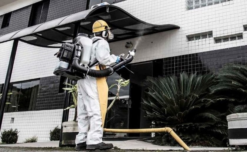 À espera de resultados de exames, Santos faz descontaminação do CT Rei Pelé