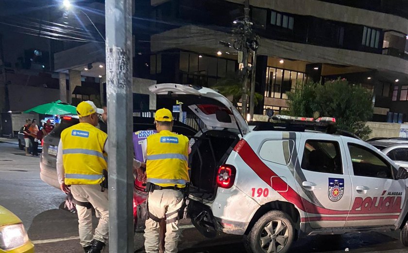 Ronda no Bairro detém indivíduo após agressão na orla de Maceió