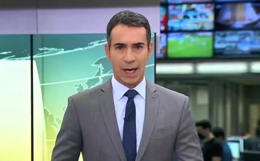 César Tralli assumirá Jornal Nacional com salário de R$ 350 mil