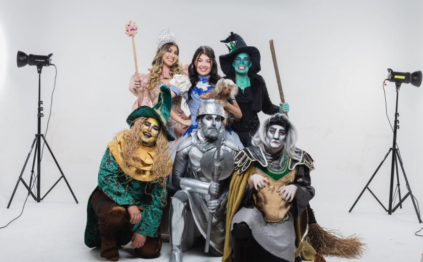 O Mágico de Oz será apresentado no dia 17 de outubro no Teatro Deodoro