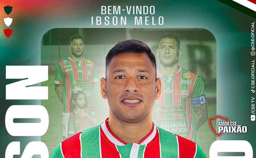 CSE anuncia o retorno do atacante Ibson Melo