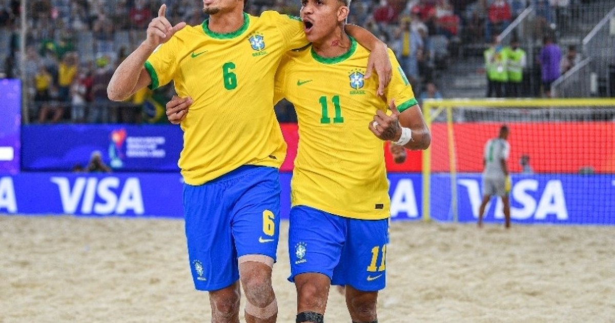 Brasil e Itália decidem o Mundial de Futebol de Areia saiba o horário