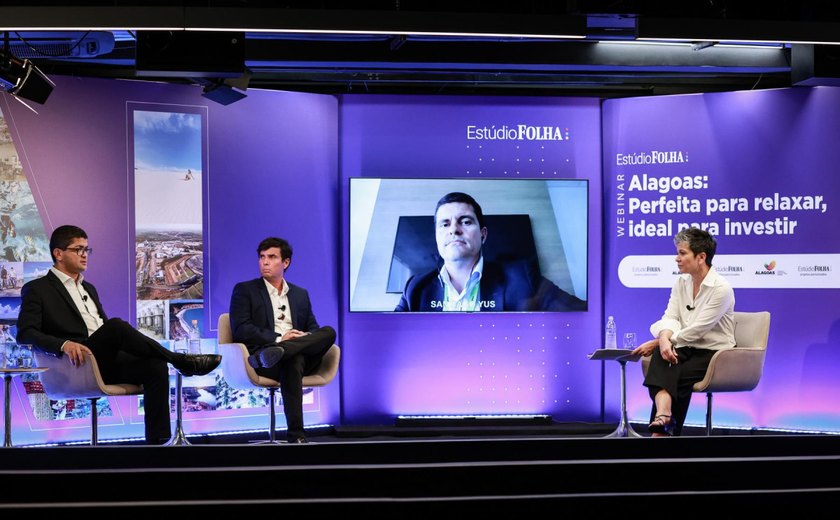 Alagoas é destaque em painel da Folha de SP por potencialidades para investidores e turismo