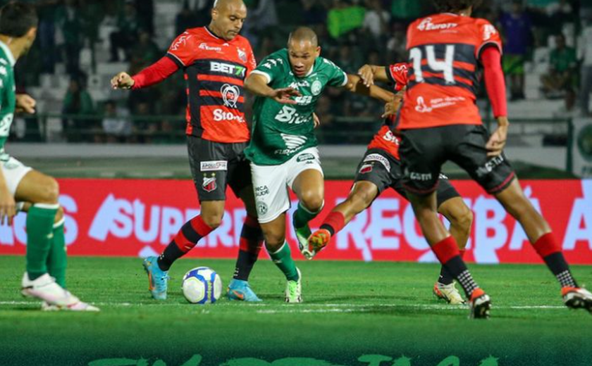 Com final maluco e 6 gols, Guarani e Ituano empatam e seguem na zona de rebaixamento da Série B