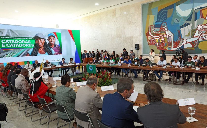 Governo retoma Programa Cataforte com R$ 103,6 milhões para catadores