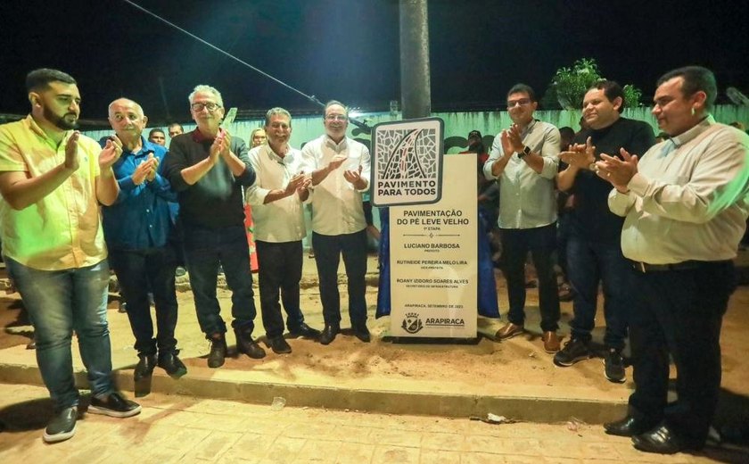 Antigo sonho dos moradores do Pé-Leve Velho começa virar realidade