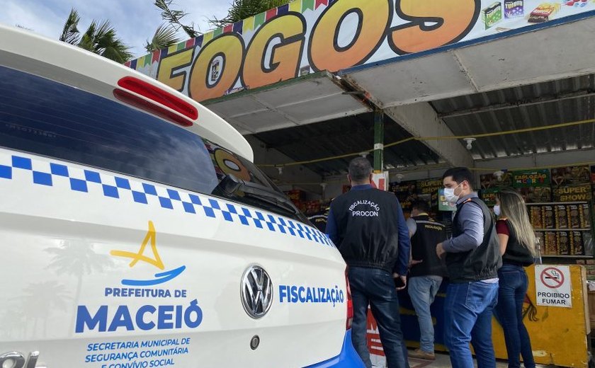 Maceió abre inscrições para venda de fogos juninos; regularização exige laudos e alvará