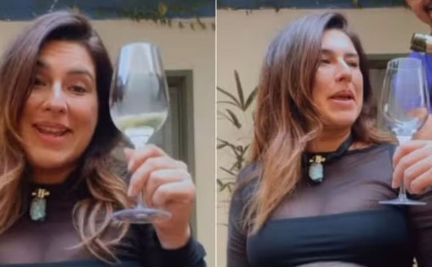'Só um golinho': Fernanda Paes Leme diz tomar vinho no fim da gravidez; pode ou não pode? O que diz a medicina