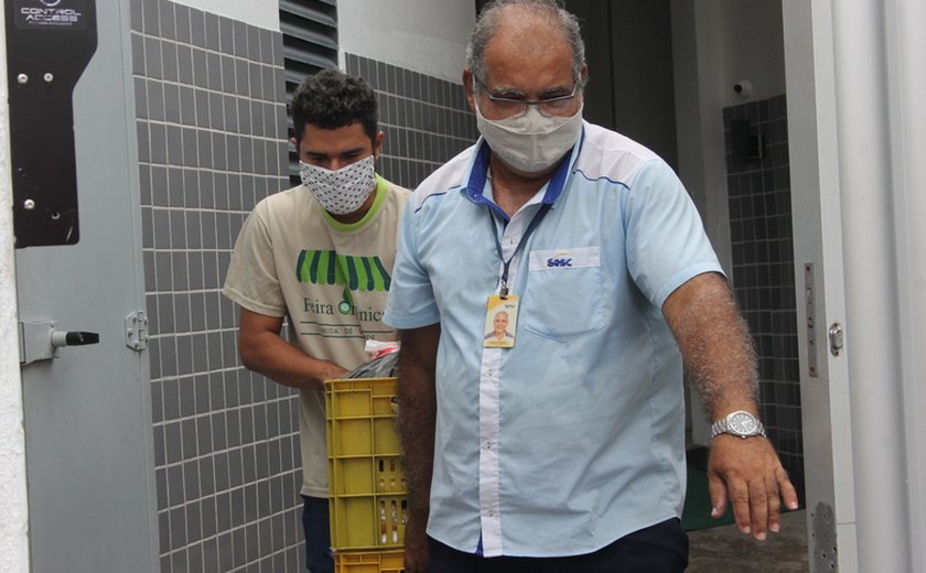 Mesa Brasil Sesc arrecadou mais de 46 mil quilos de alimentos em outubro