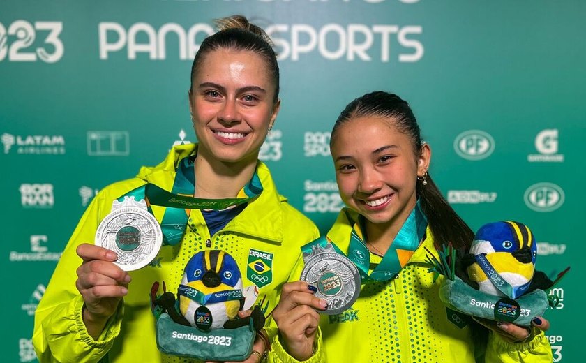 Tênis de mesa: irmãs Takahashi conquistam prata nas duplas no Pan