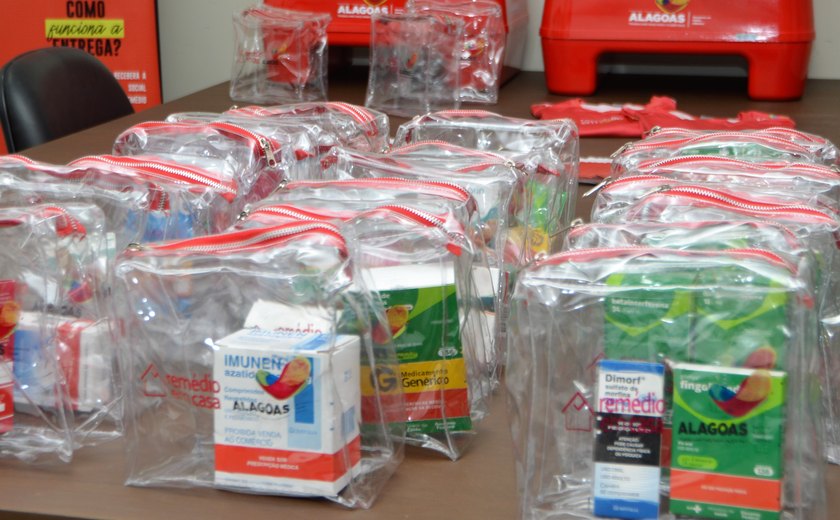 Sesau amplia o Programa Remédio em Casa para cidades do interior de Alagoas