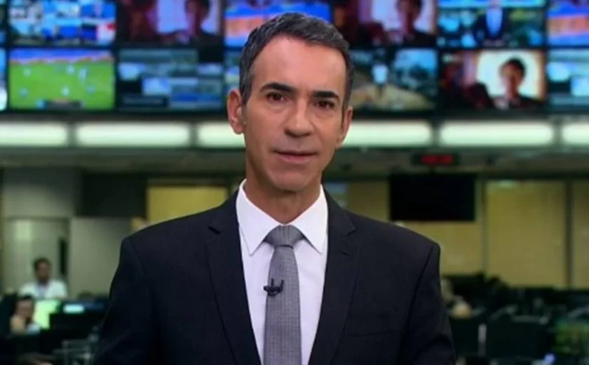 César Tralli chama atenção dos fãs ao exibir sua marmita