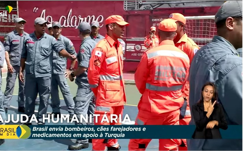 Brasil envia missão humanitária para auxiliar nos resgates na Turquia