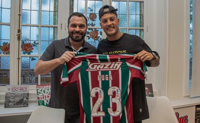 Lateral-direito Guga é 1º reforço do Fluminense: ‘Clube com história gigantesca’