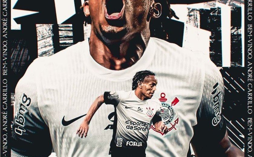 Corinthians oficializa contratação do peruano André Carrillo; reforço já está no BID