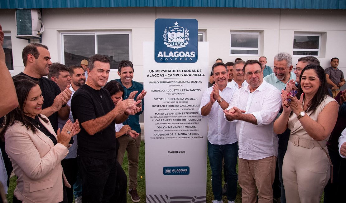 Inauguração do novo prédio da Uneal – um marco histórico para a valorização do ensino superior no interior de Alagoas