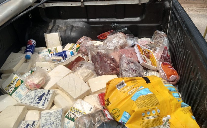 Vigilância Sanitária apreende uma tonelada de alimentos impróprios para consumo