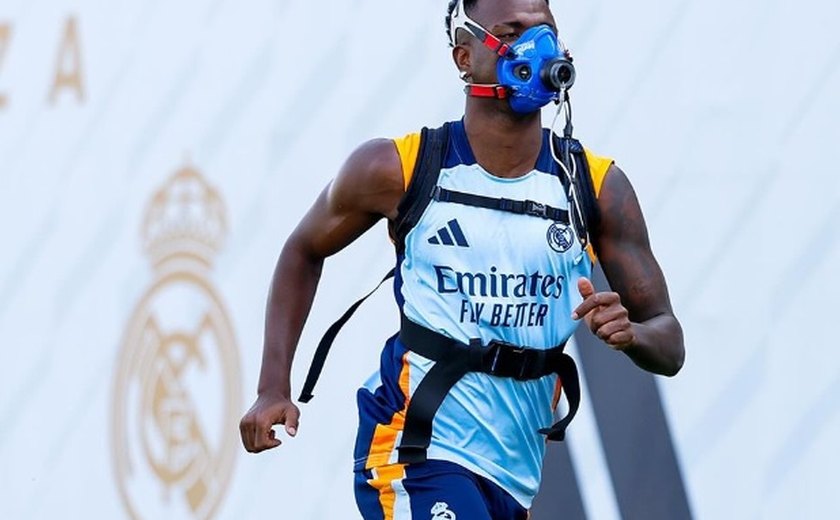 Real Madrid usa máscaras em teste físico para encarar calendário recorde de jogos