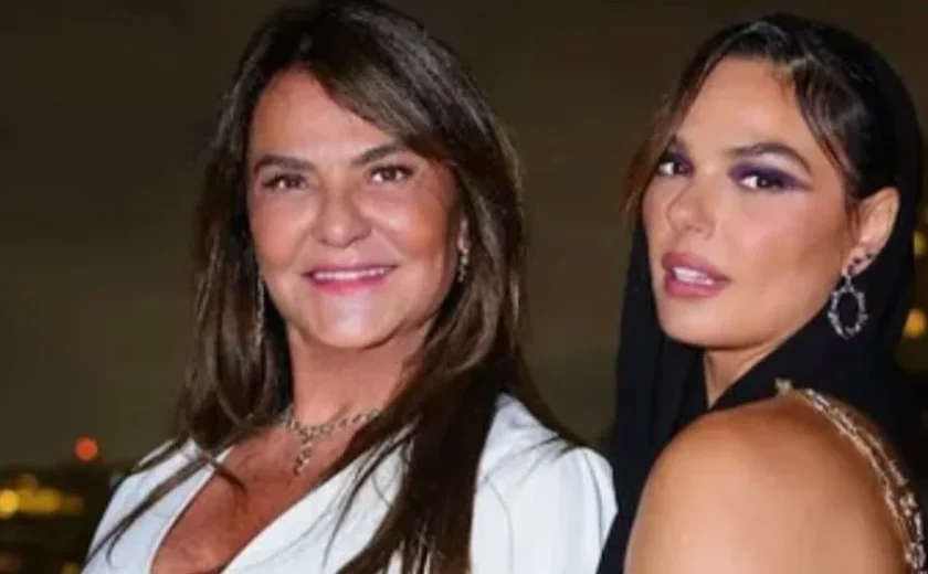 Mãe de Isis Valverde viaja para o ceará com o novo namorado