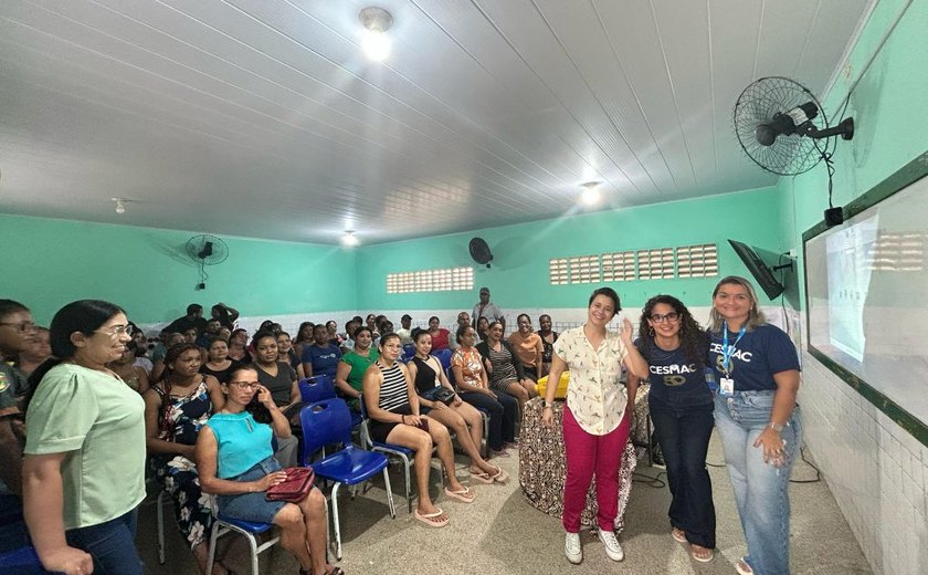 Cesmac do Agreste promove palestra sobre diálogo na pré-adolescência com comunidade quilombola de Arapiraca