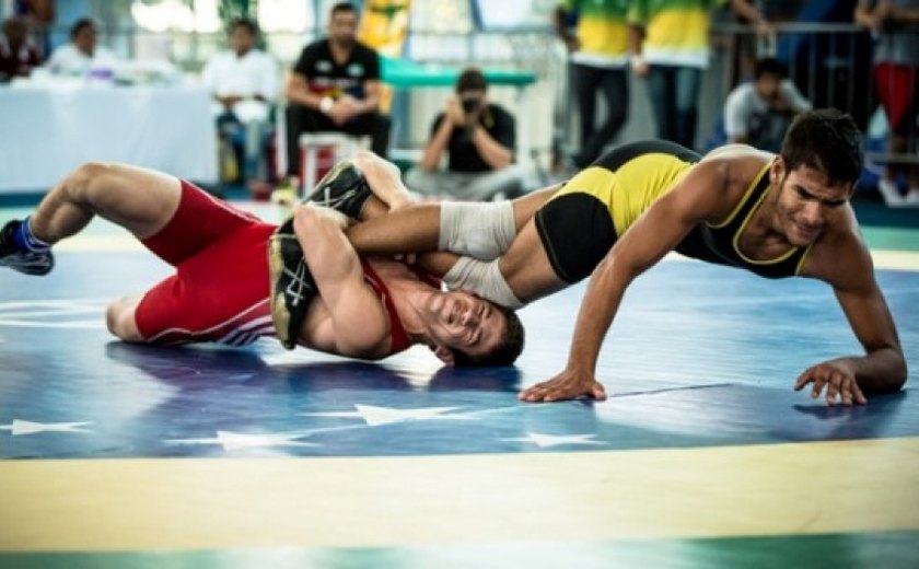 Alagoanos disputam o Brasileiro de Wrestling Junior no Rio de Janeiro