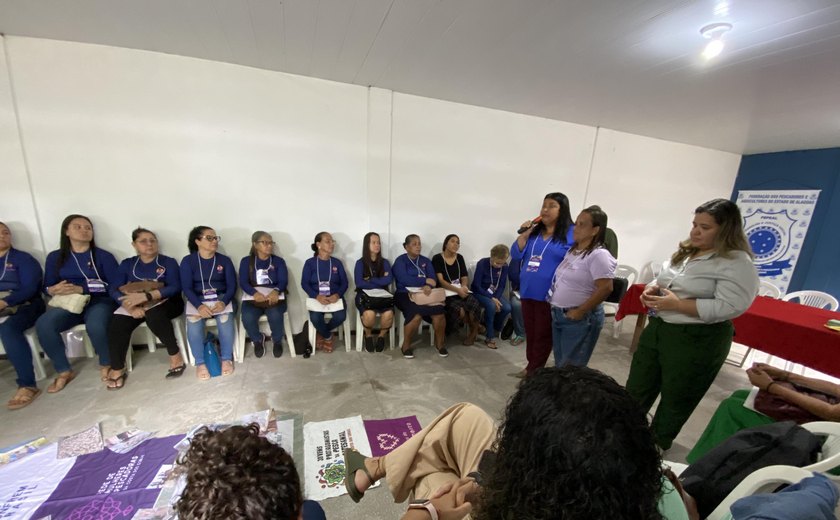 Pescadoras e marisqueiras debatem políticas públicas de gênero em conferência