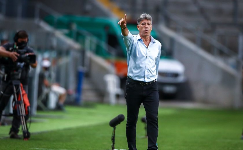 Renato Gaúcho deixa comando do Grêmio e se emociona em rede social