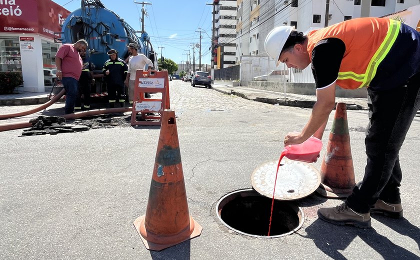 Operação Línguas Sujas flagra lançamentos clandestinos de esgoto na Pajuçara