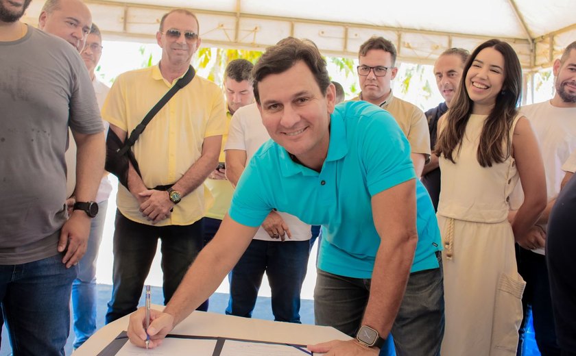 Vila Galé Coruripe: Ao lado do prefeito Marcelo Beltrão, presidente do Grupo anuncia que obras iniciam no segundo semestre