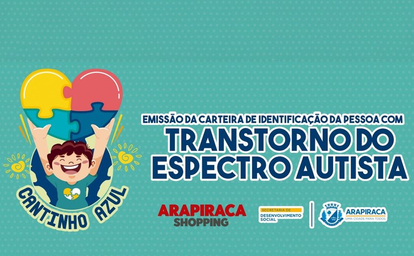 Carteira do Autista: Parceria garante identificação prioritária à pessoa com TEA