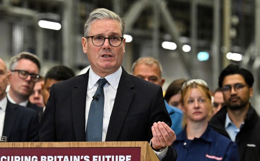 Reino Unido entra em estado de 'prontidão para guerra', diz premiê britânico