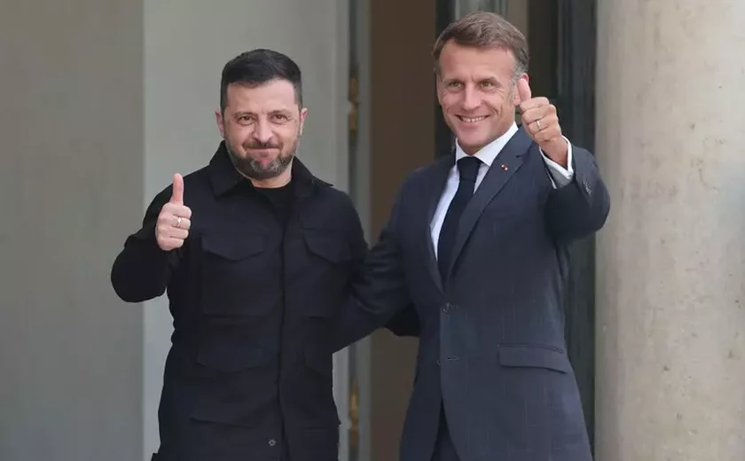 Macron reforça papel europeu em garantias de segurança à Ucrânia