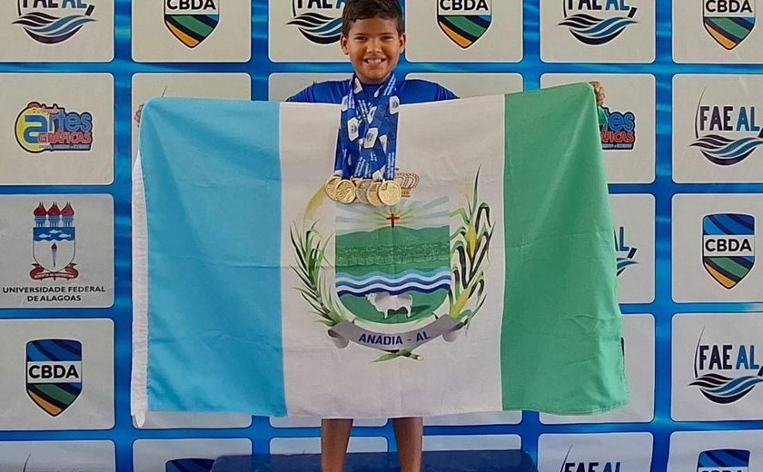 Atleta de Anadia representa o estado em Campeonato realizado em Palmas - TO