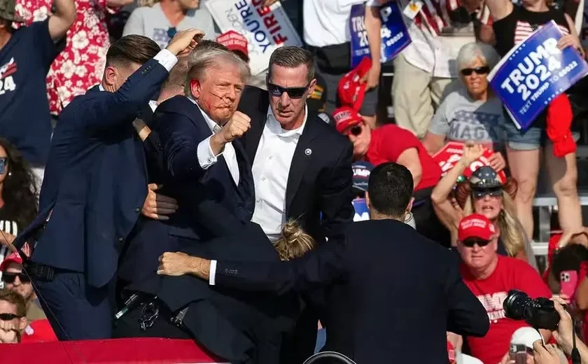 Trump culpa Biden e Kamala por atentado: “Não me protegeram adequadamente”
