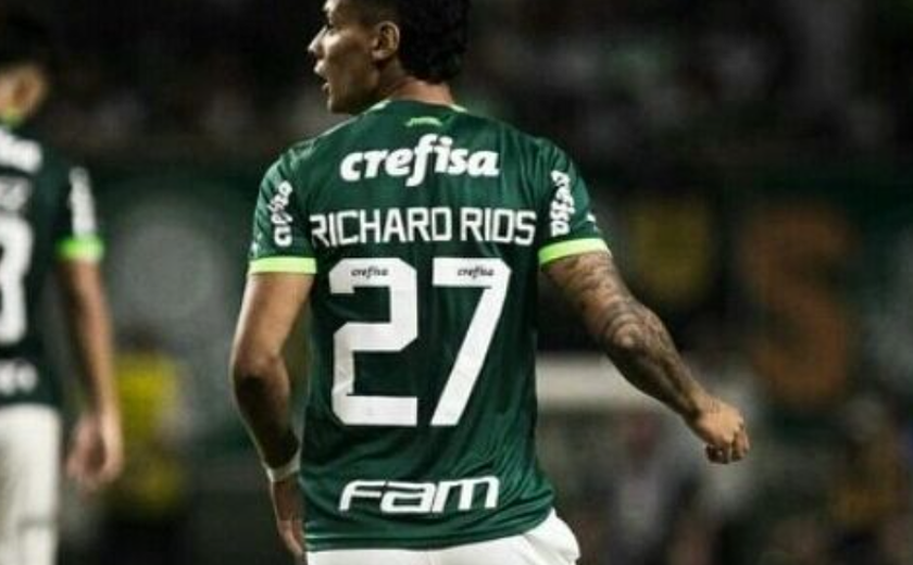 Richard Ríos vê Palmeiras com ânimo renovado para o clássico após triunfo em Curitiba