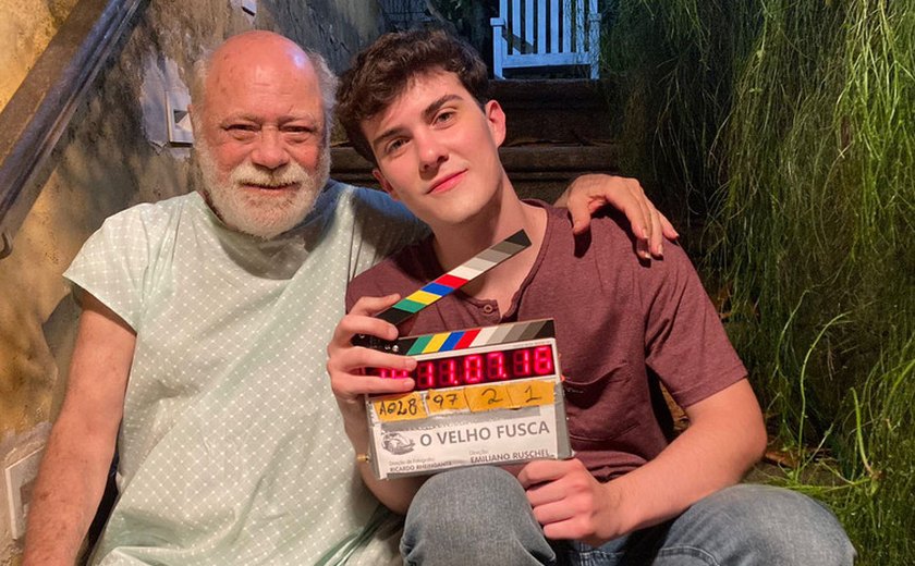 O velho fusca – terminam as filmagens do longa estrelado por Tonico Pereira e Caio Manhente