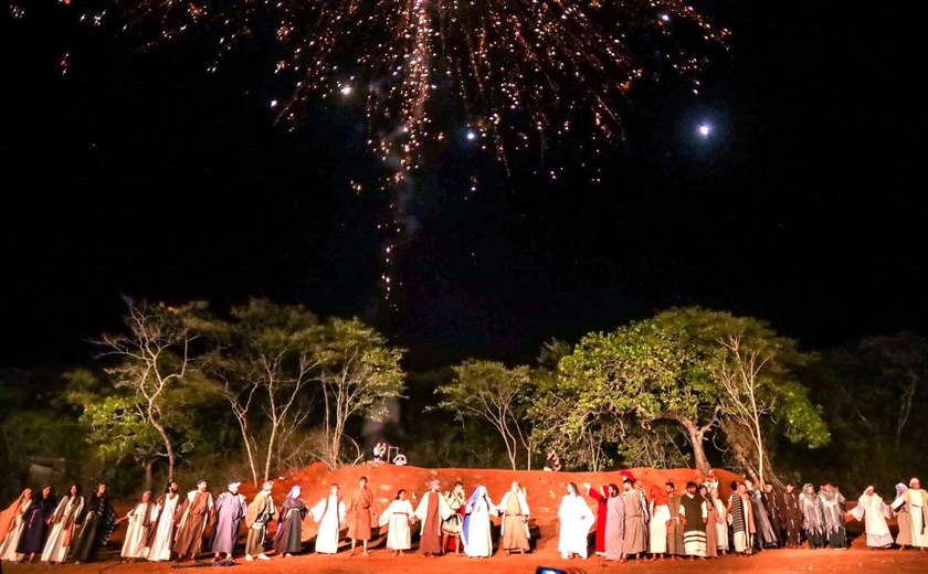 Com apoio da prefeitura, espetáculo da Paixão de Cristo fortalece a cultura e a economia de Arapiraca