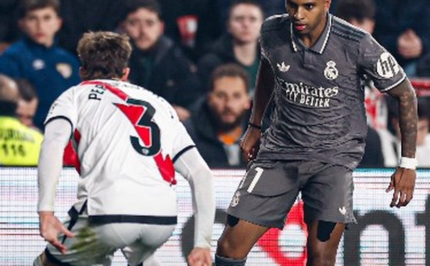 Real Madrid empata com Rayo Vallecano e desperdiça chance de dormir na liderança do Espanhol