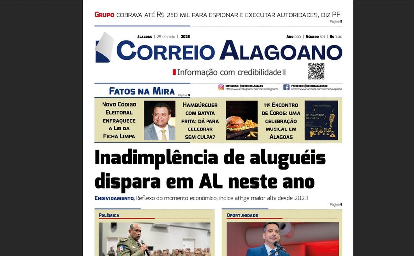 Inadimplência de aluguéis dispara em Alagoas neste ano