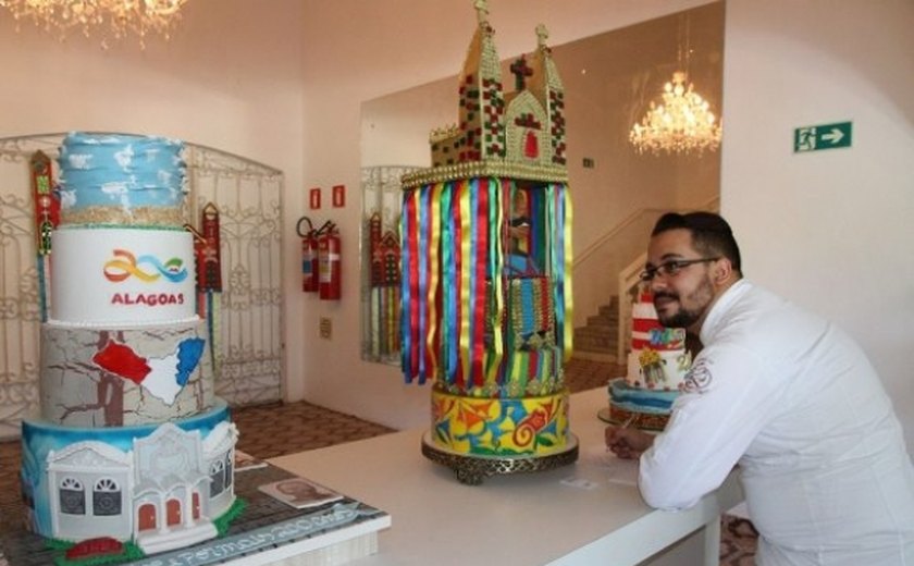 Bicentenário alagoano inspira decoradores bolos em concurso especializado