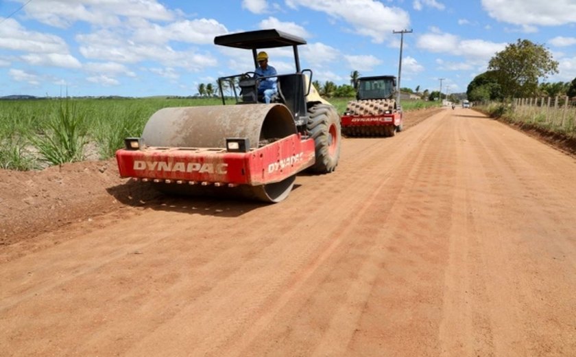 Zona rural de Junqueiro terá estrada pavimentada e população comemora